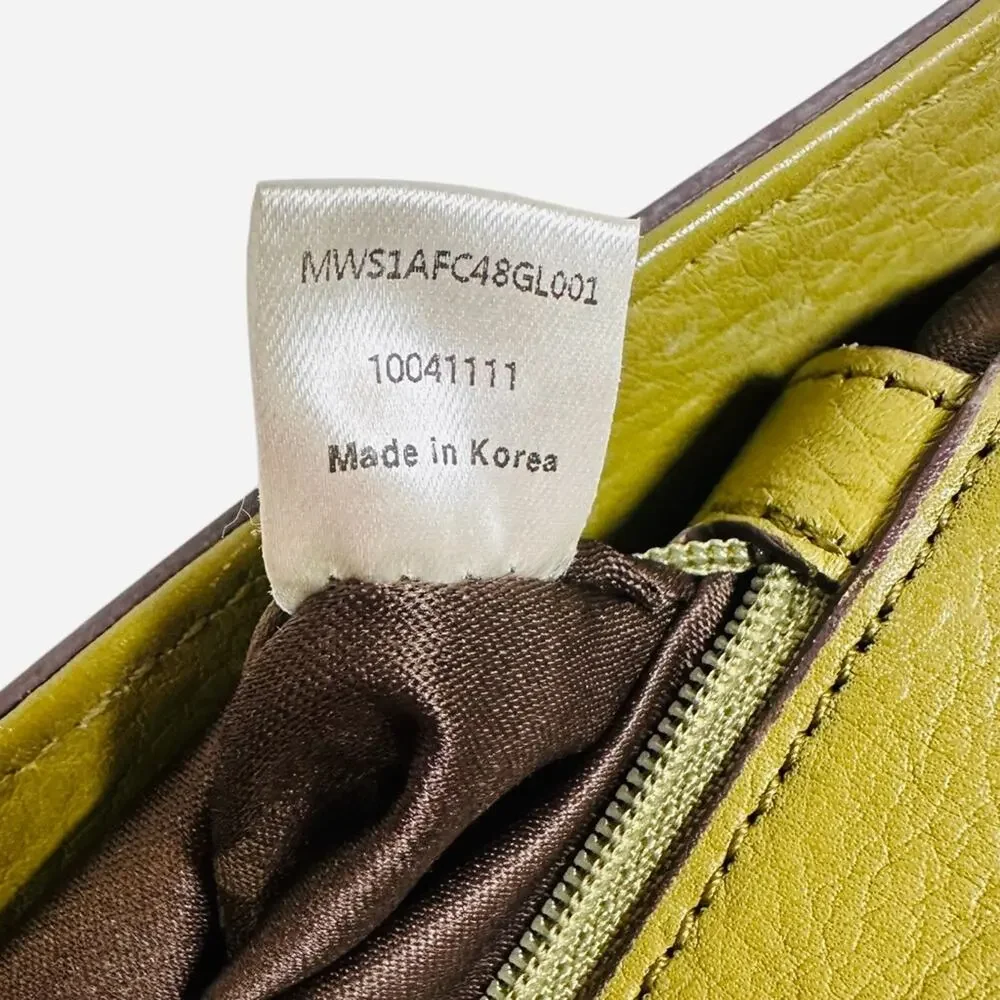 MCM leather bag
